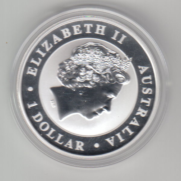  Australien, 1 Dollar 2017, Wedge Tailed Eagle, 1 unze oz Silber   