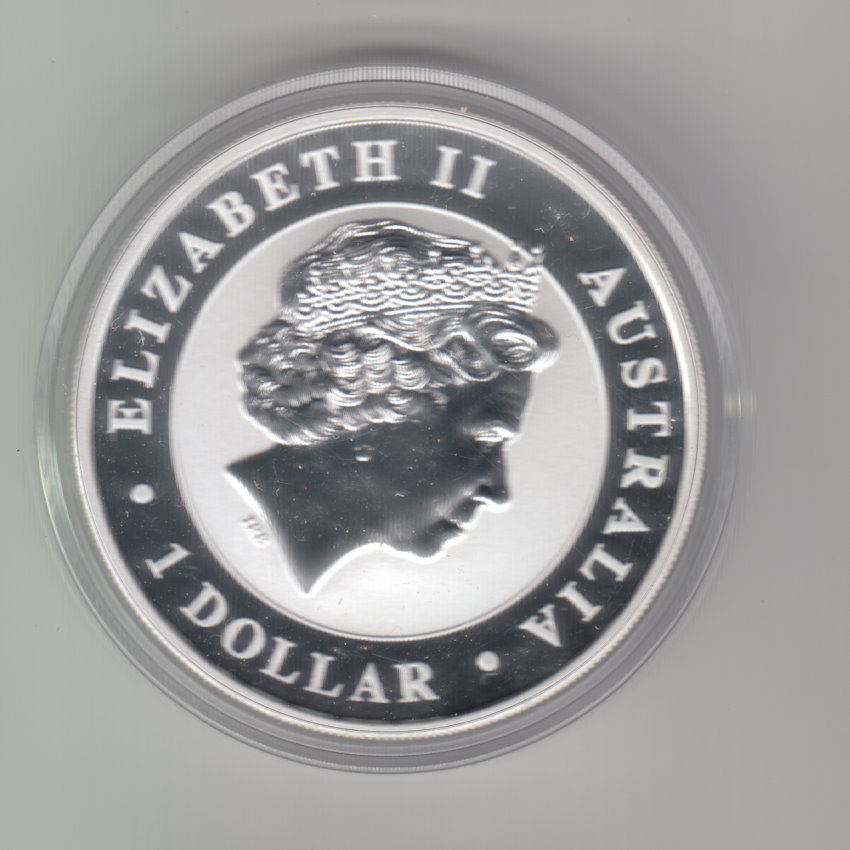  Australien, 1 Dollar 2018, Wedge Tailed Eagle, 1 unze oz Silber   