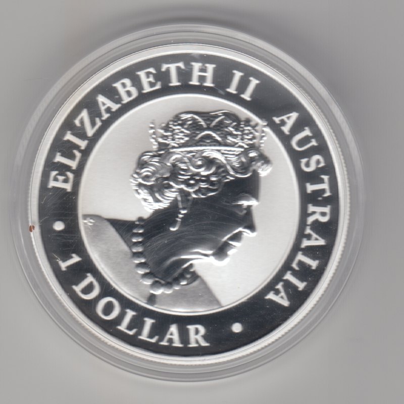  Australien, 1 Dollar 2019, Wedge Tailed Eagle, 1 unze oz Silber   