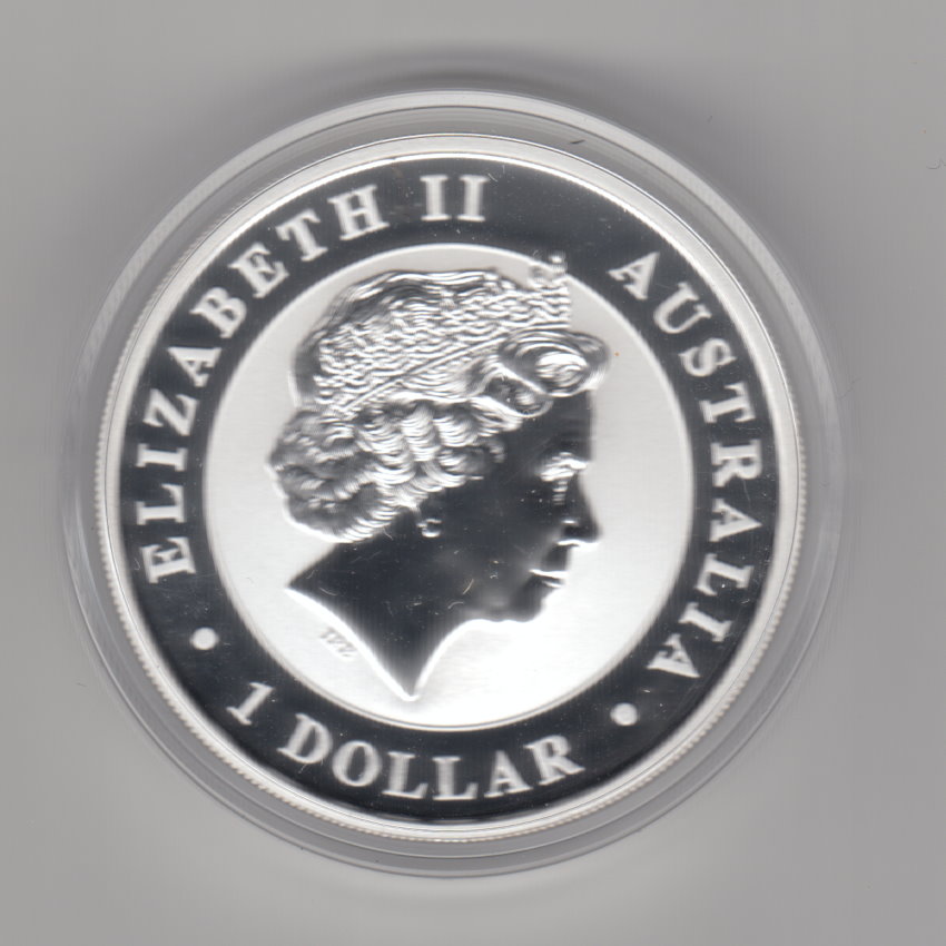  Australien, 1 Dollar 2018, Australian Emu, 1 unze oz Silber   
