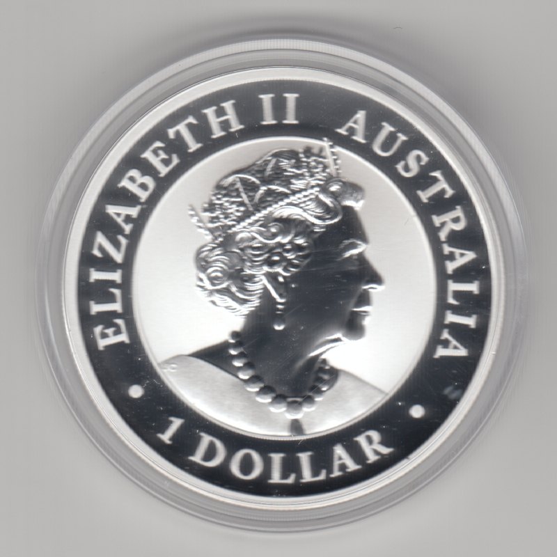  Australien, 1 Dollar 2020, Australian Emu, 1 unze oz Silber   