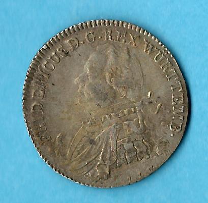  20 Kr. Wuerttemberg 1808 prägefrisch sehr selten Münzenankauf Koblenz Frank Maurer AB 427   
