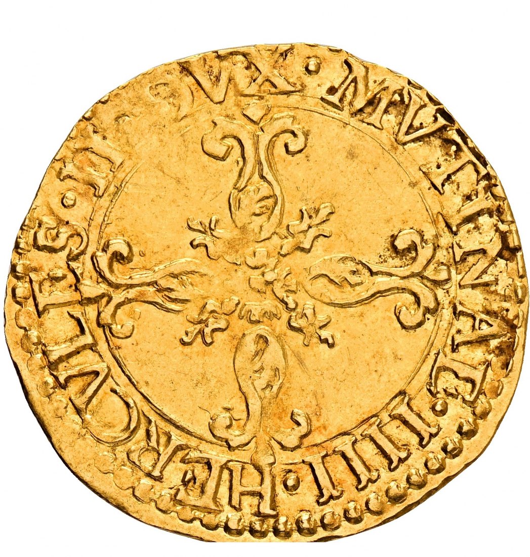  Italien Modena 1 Scudo o.J. (1534) | NGC MS61 | Ercole II. d'Este   