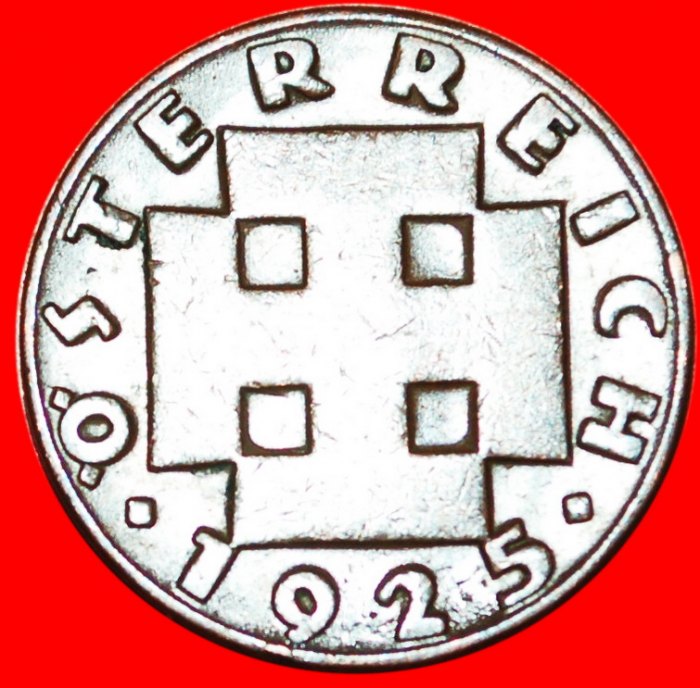 * CROSS (1925-1938): AUSTRIA ★ 2 GROSHENS 1925! LOW START ★ NO RESERVE!