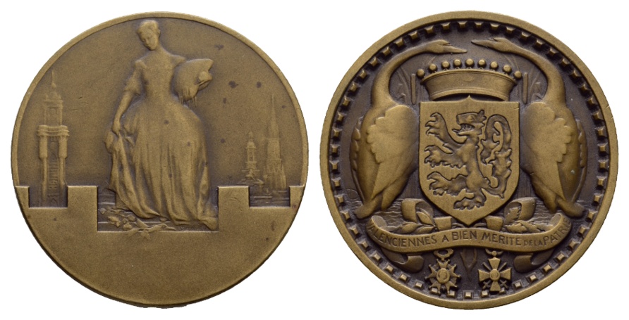  Medaille o.J.; Bronze; 29 g; Ø 41 mm   