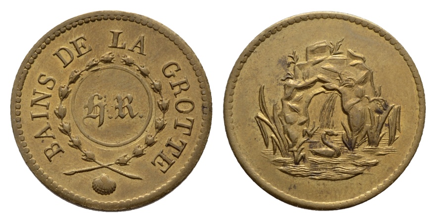  Medaille o.J.; Bronze; 6,20 g; Ø 28 mm   