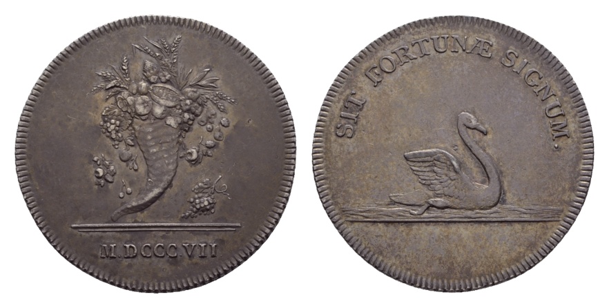  Medaille 1807; Ag; 5,75 g; Ø 27 mm   