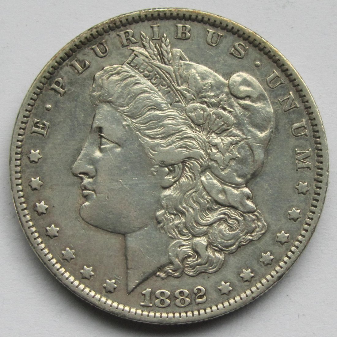  USA Vereinigte Staaten: 1 Dollar (Morgan-Dollar) 1882 O   