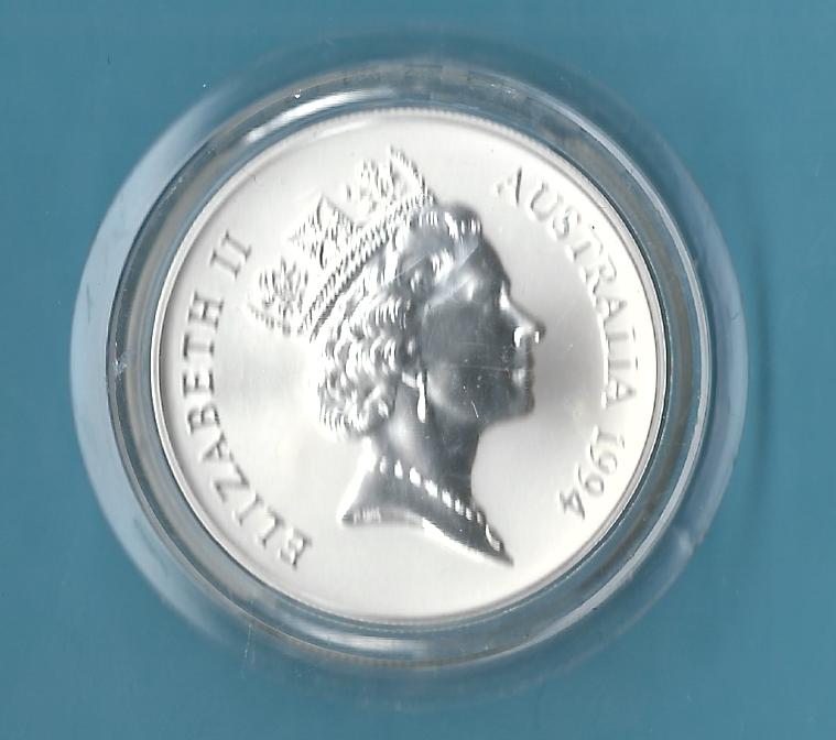  Australien 1 Oz Känguruh 1994 st Münzenankauf Koblenz Frank Maurer AB 557   