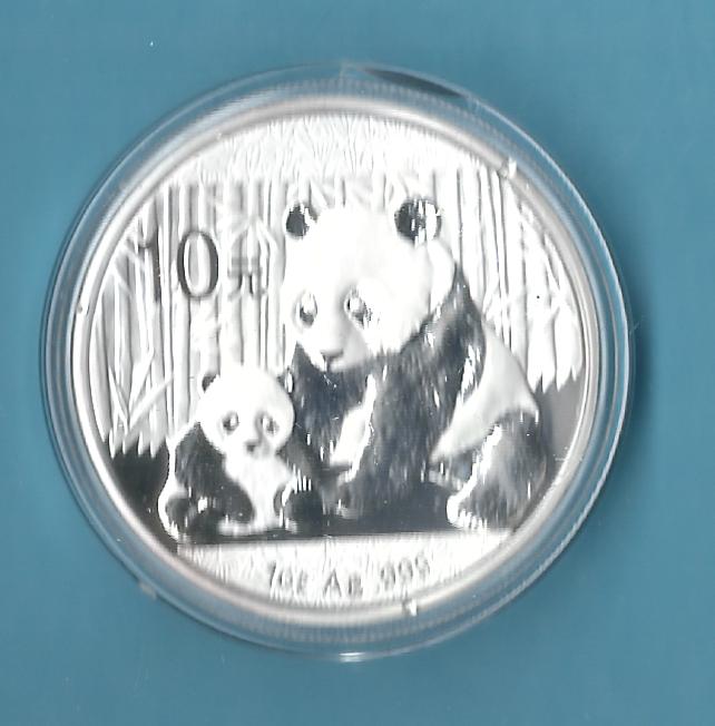  China 1 Oz Panda 2012 perfect st Münzenankauf Koblenz Frank Maurer AB 585   