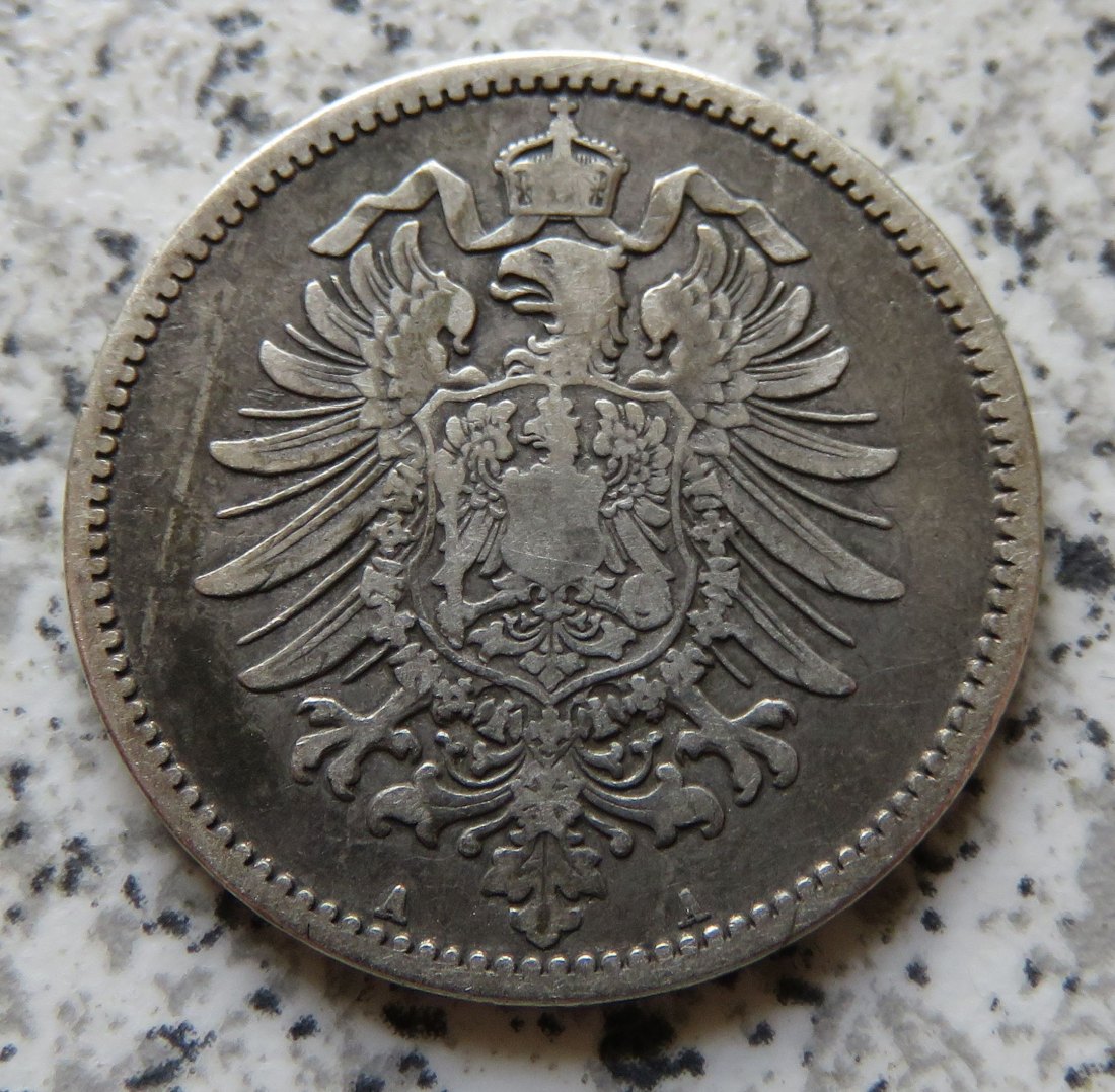  Kaiserreich 1 Mark 1875 A   