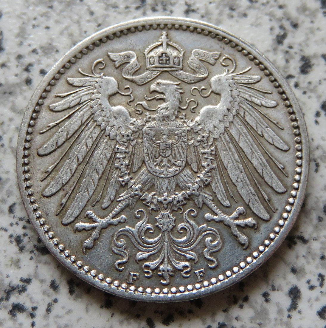  Kaiserreich 1 Mark 1915 F   