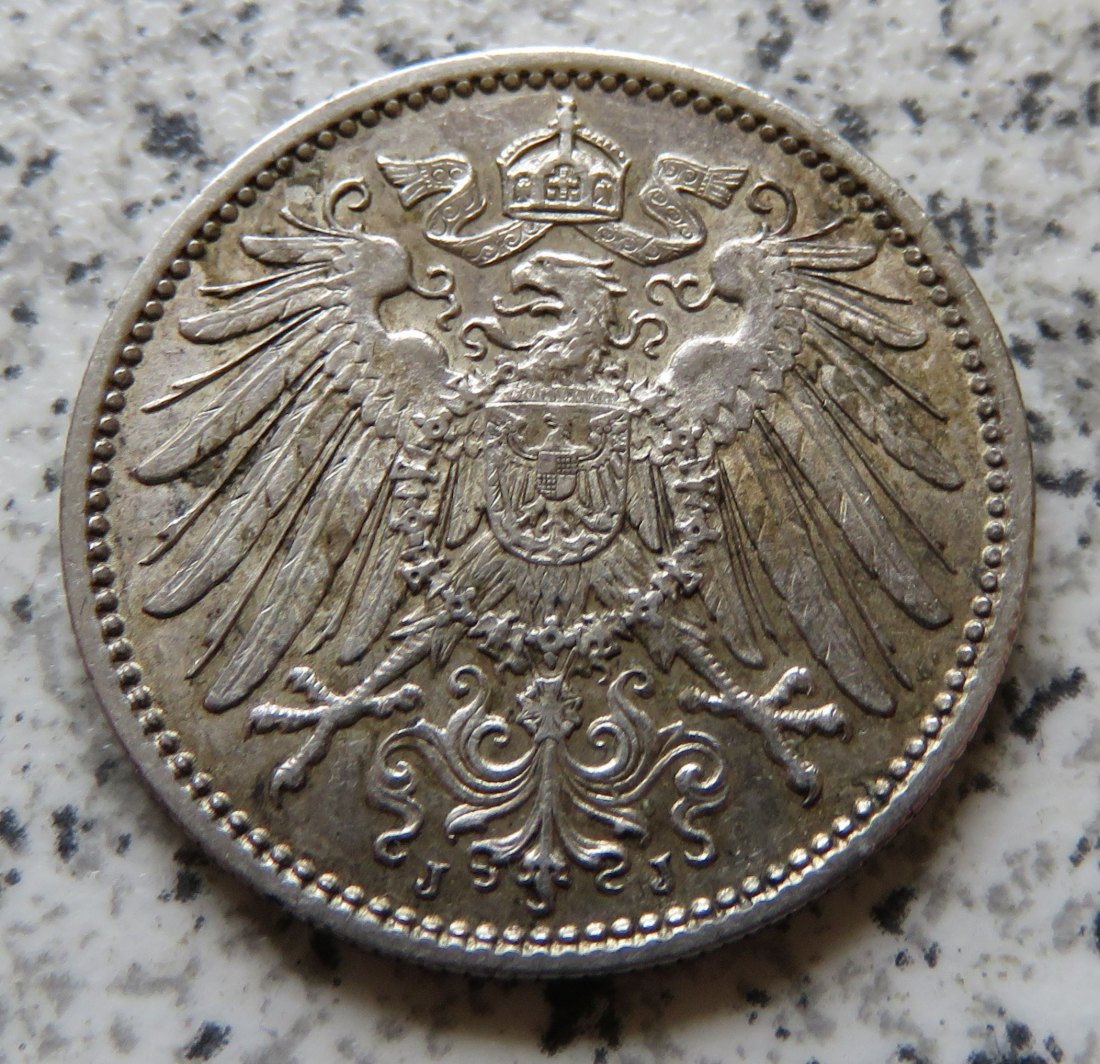  Kaiserreich 1 Mark 1915 J   