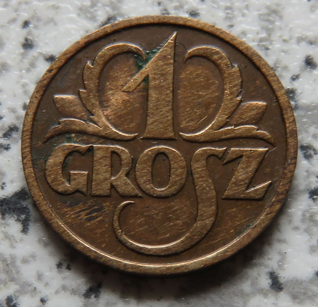  Polen 1 Grosz 1933   