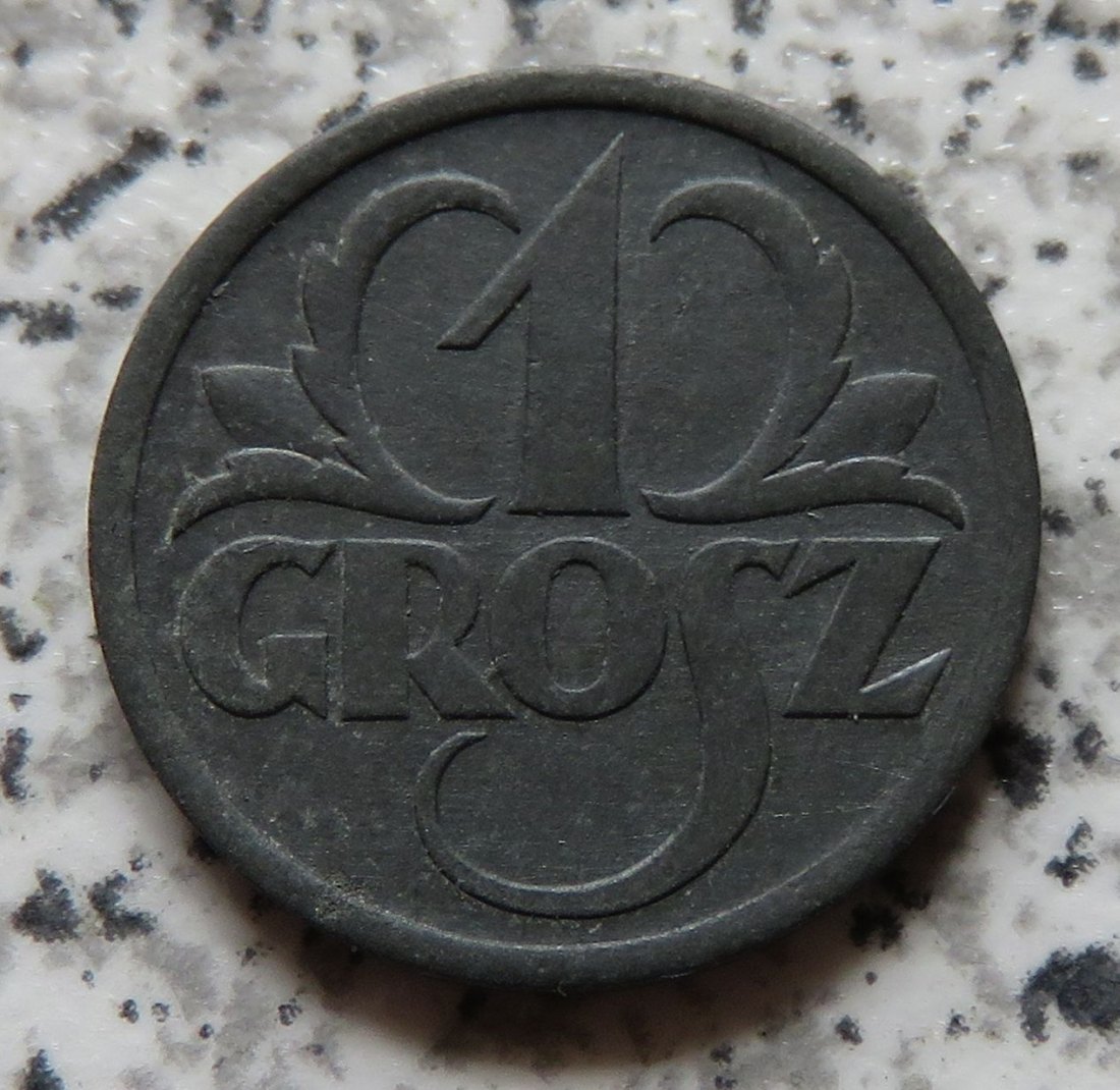  Polen 1 Grosz 1939   