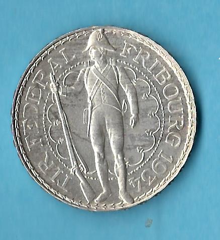  Schweiz 5 Franken 1934 prägefrisch Silber rar Münzenankauf Koblenz Frank Maurer AB 638   