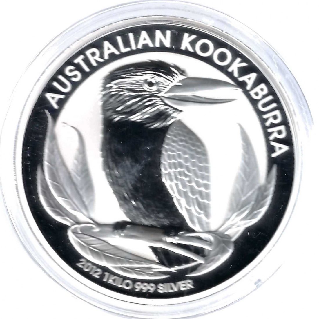  Australien 30 Dollar Kookaburra 2012 ST 1 Kilo Silber Münzenankauf Koblenz Frank Maurer AB 399   
