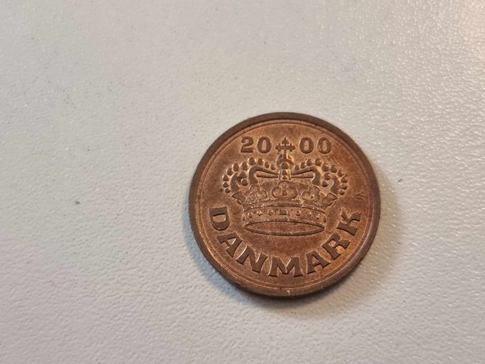  Dänemark 50 Öre 2000 VZ   