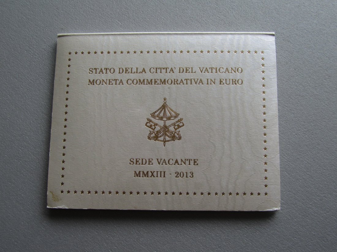  Vatikan: 2 Euro Sede Vacante 2013   