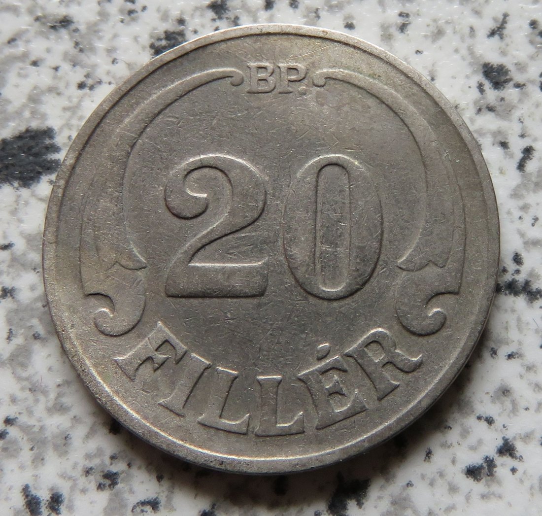  Ungarn 20 Filler 1926   