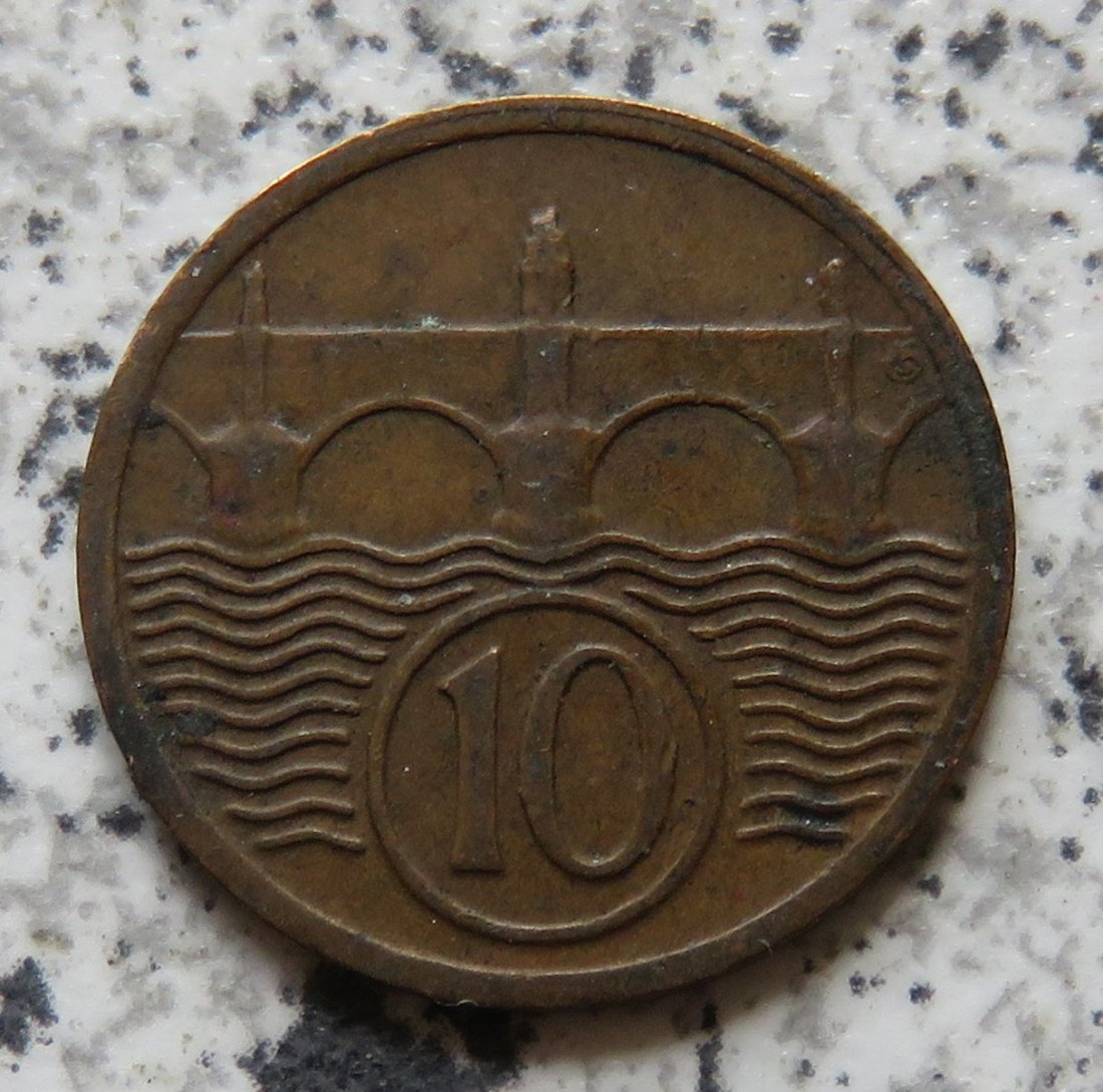  Tschechoslowakei 10 Heller 1927   