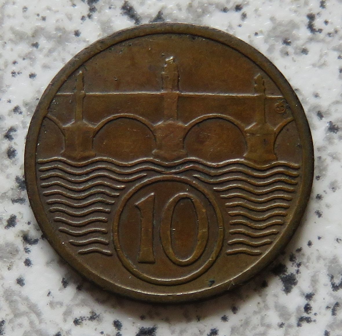  Tschechoslowakei 10 Heller 1931   