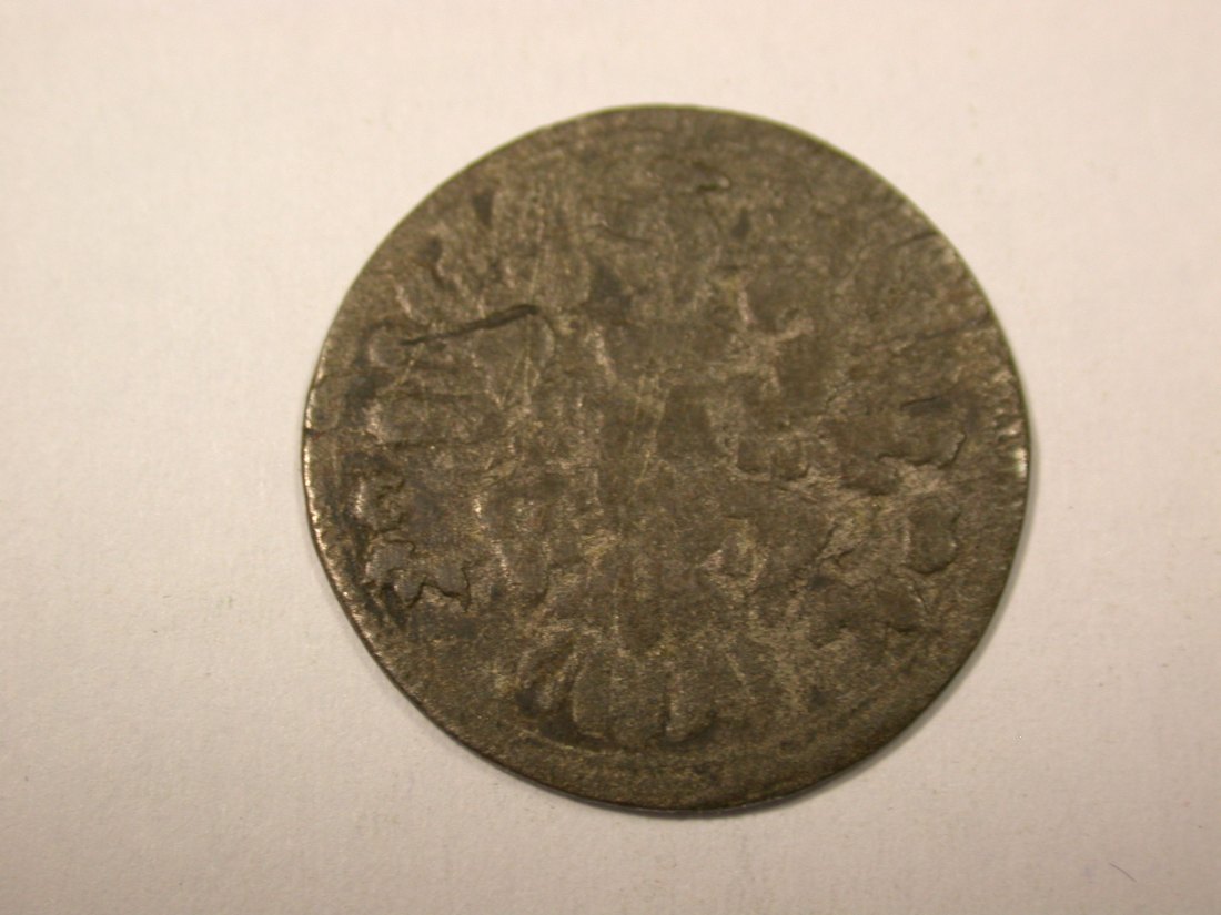  I4  Preussen 6 Pfennig 1710 CS in f.schön   Originalbilder   