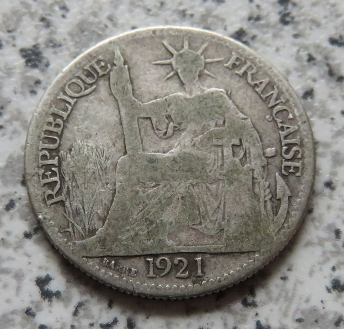  Französisch Indo-China 10 Centimes 1921 A   