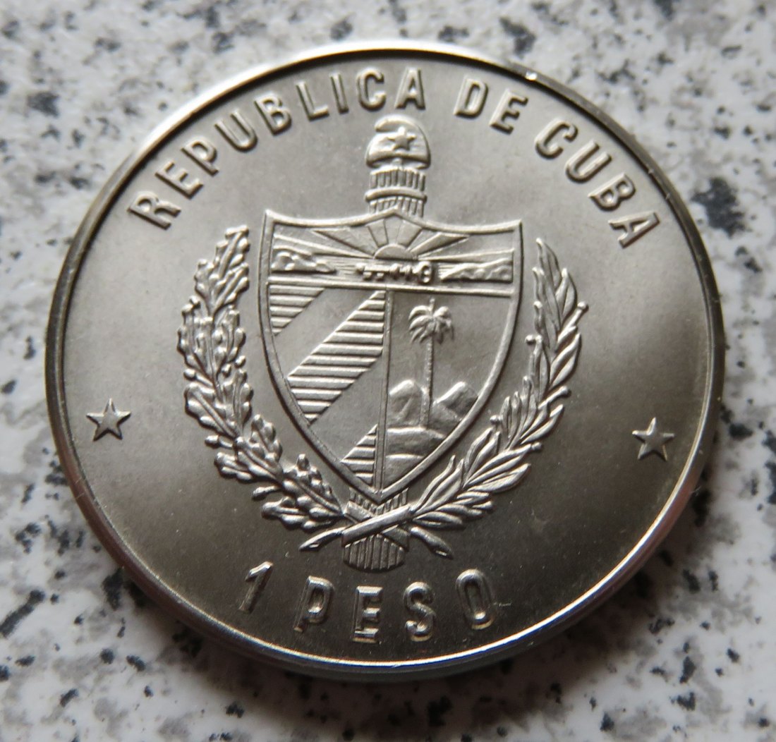 Cuba 1 Peso 1986   
