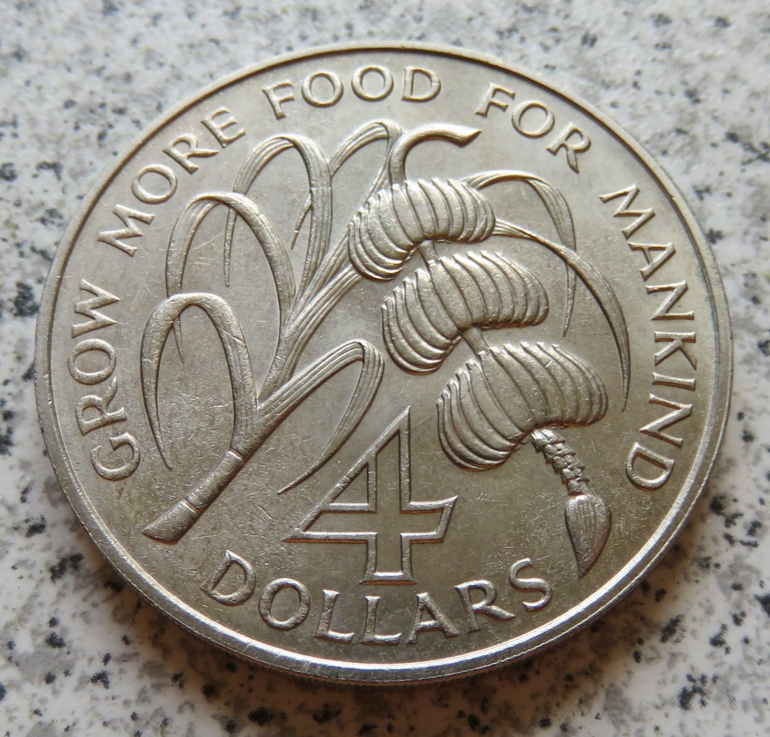  Saint Lucia 4 Dollar 1970   