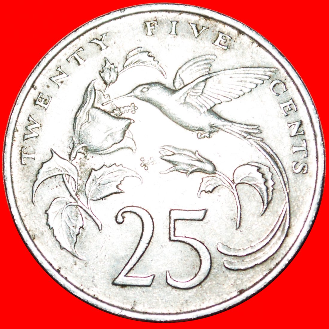  * GREAT BRITAIN HUMMINGBIRD (1969-1990): JAMAICA ★ 25 CENTS 1987 CROCODILE!★LOW START★ NO RESERVE!   