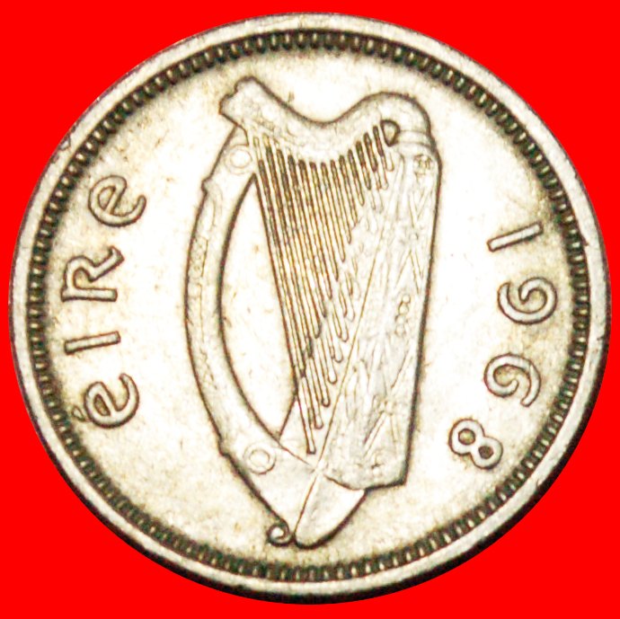  * GREAT BRITAIN (1942-1968): IRELAND ★ 3 PENCE 1968 HARE! ★LOW START★NO RESERVE   