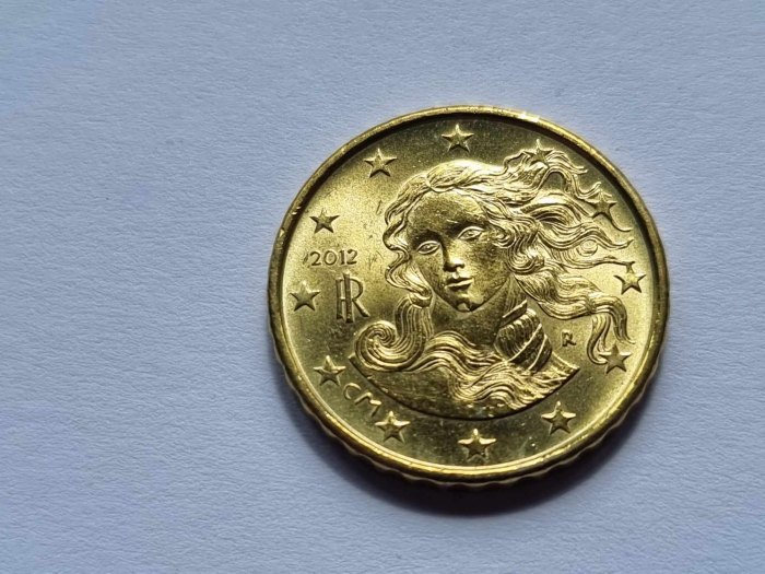  Italien 10 Cent 2012 STG   