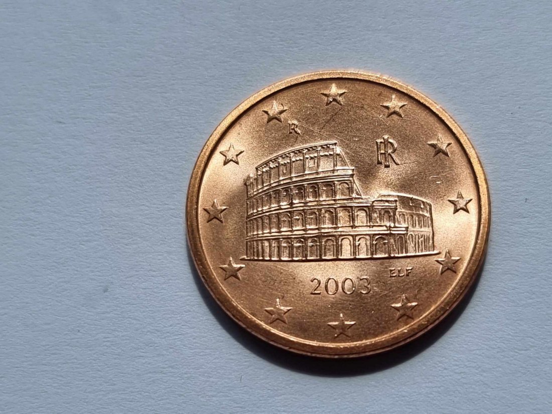  Italien 5 Cent 2003 STG   