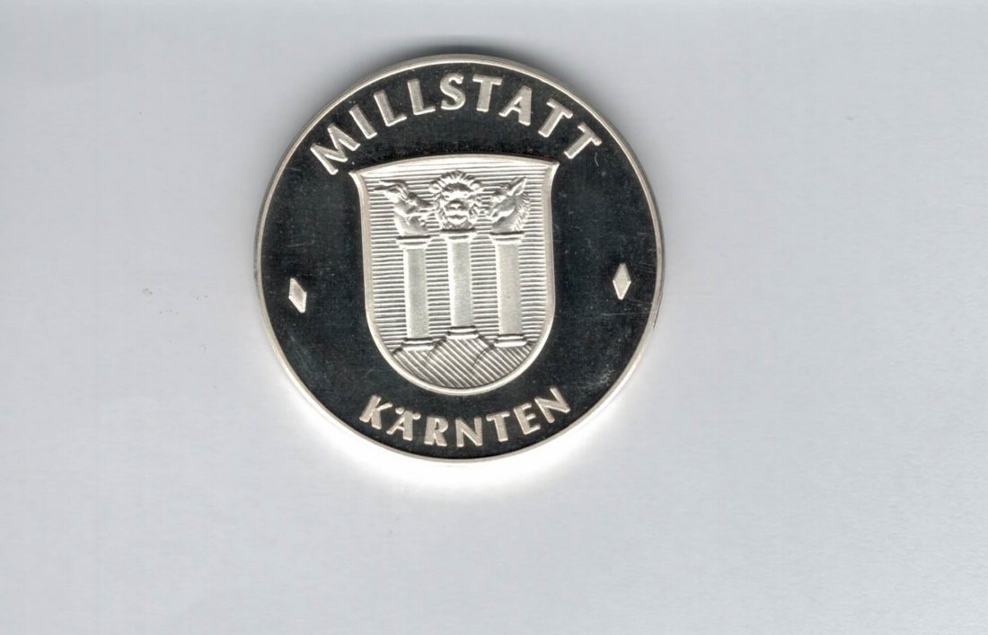  Silbermedaille Millstatt Kärnten silber 925/20g Österreich Spittalgold9800 (3469   