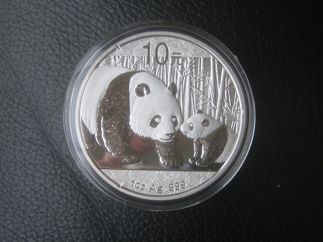 Volksrepublik China Silber Panda 10 Yuan (1 oz) 2011   