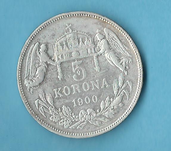  Österreich Ungarn 5 Kronen 1900 ss Münzenankauf Koblenz Frank Maurer AC14   