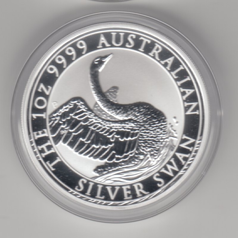  Australien, 1 Dollar 2020, Australian Silver Schwan, 1 unze oz 999 Silber   