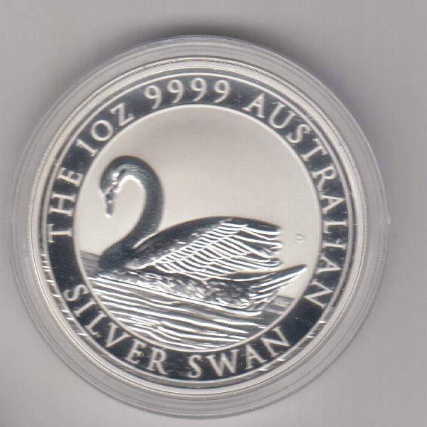  Australien, 1 Dollar 2017, Australian Silver Schwan, 1 unze oz 999 Silber   