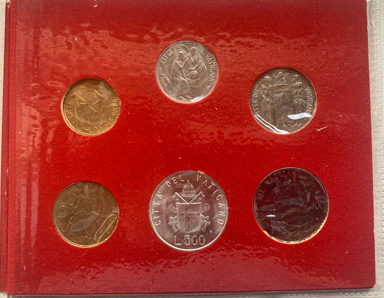  Vatikan 1981 Coin set BU (6 coins)   