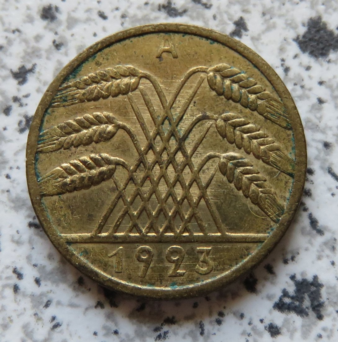  Weimarer Republik 10 Rentenpfennig 1923 A   