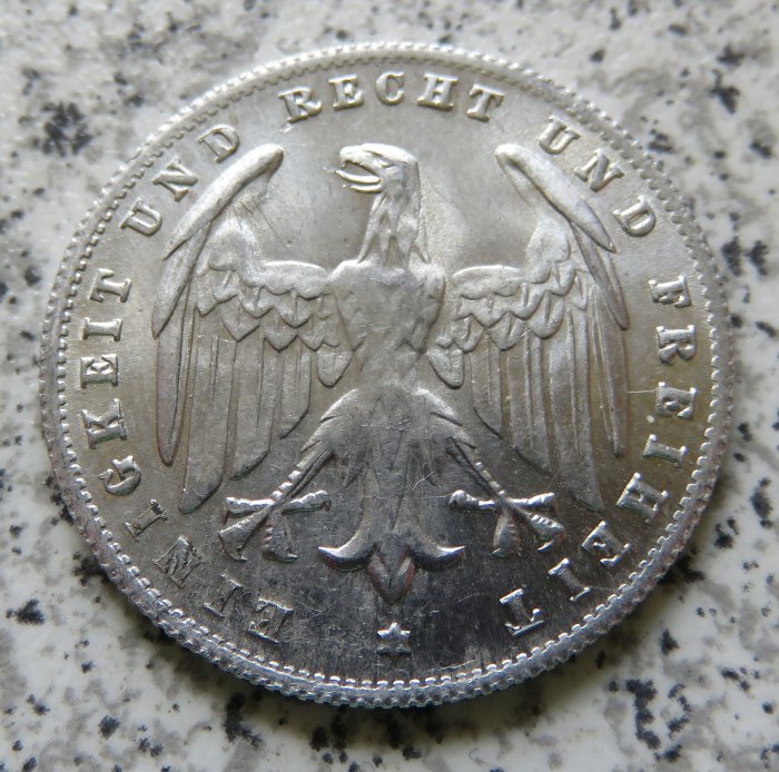  Weimarer Republik 500 Mark 1923 D   