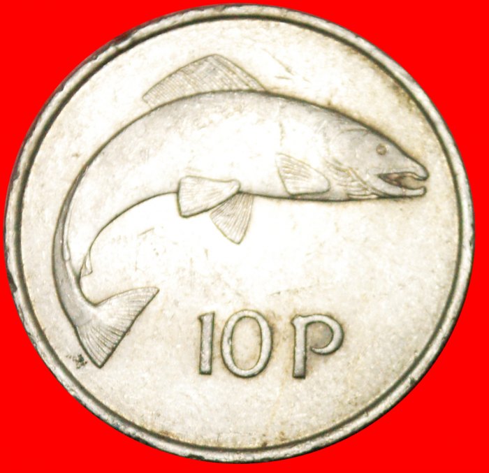 * SALMON FISH (1969-1986): IRELAND ★ 10 PENCE 1969!★LOW START ★ NO RESERVE!