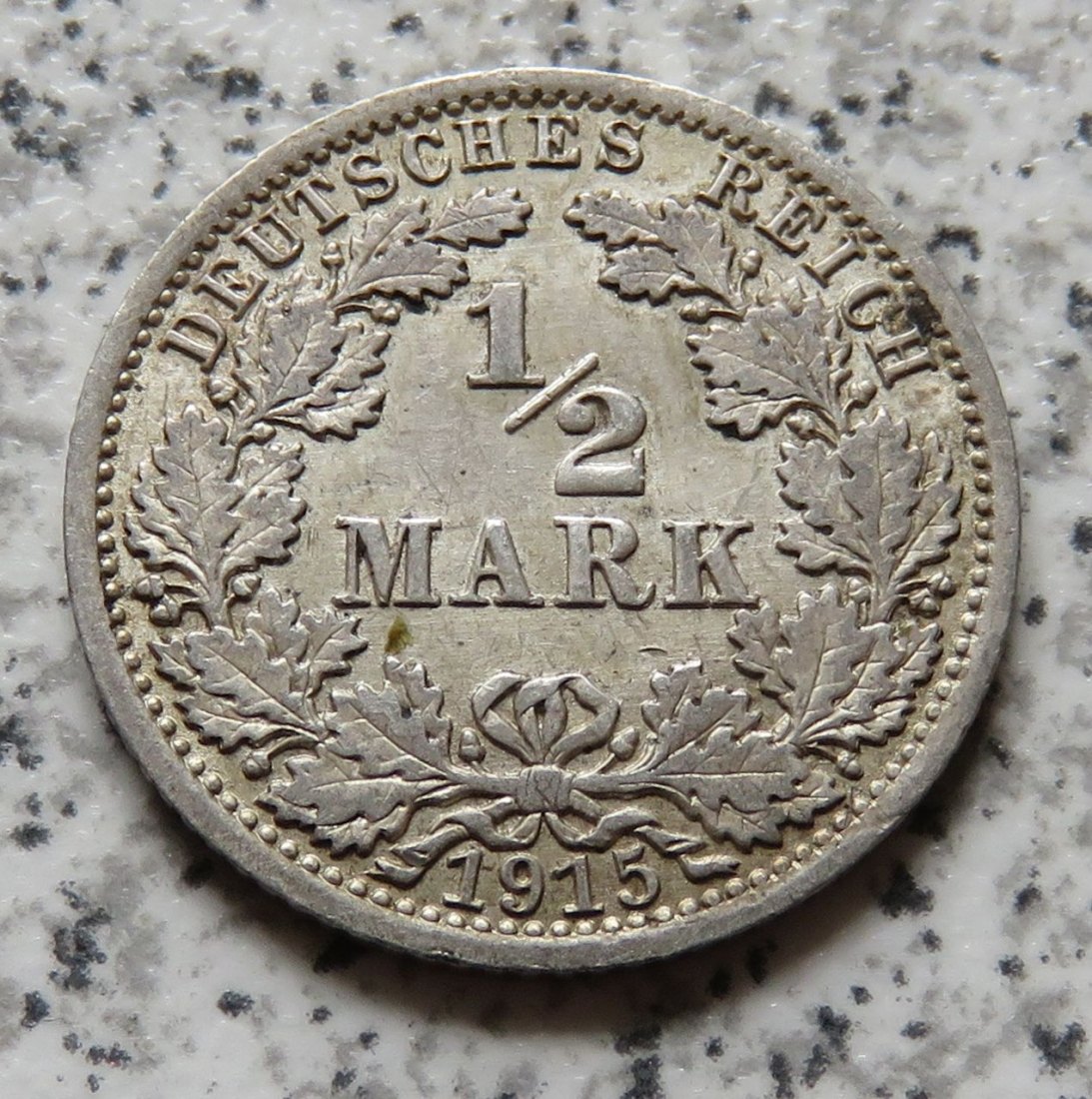  Kaiserreich 1/2 Mark 1915 A   