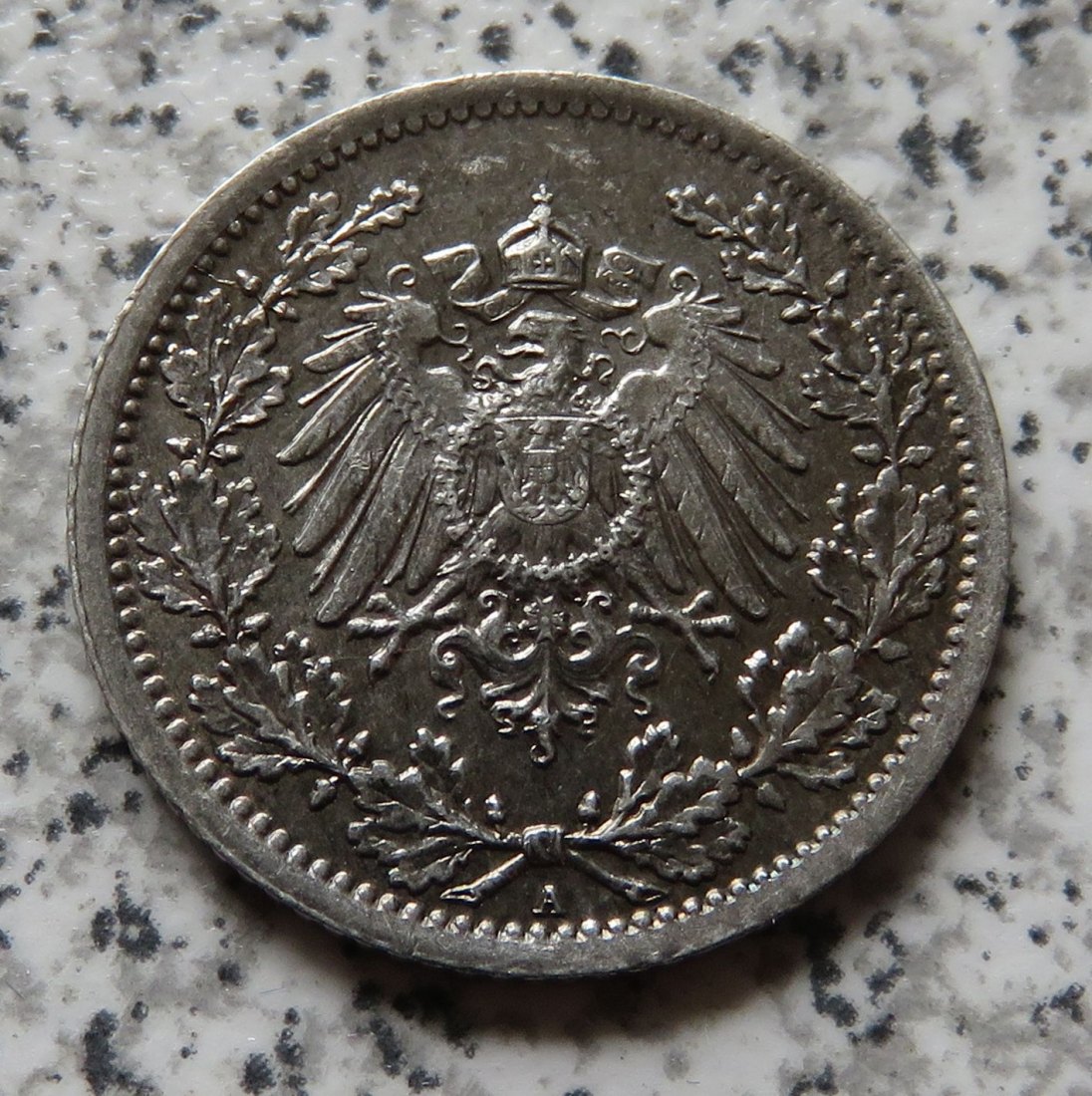  Kaiserreich 1/2 Mark 1918 A   