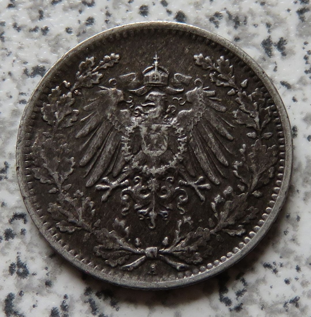  Kaiserreich 1/2 Mark 1919 A   