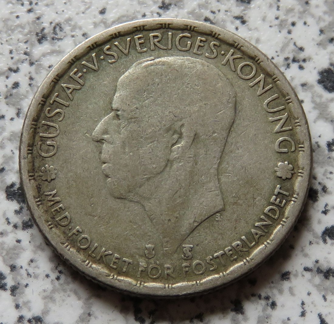 Schweden 1 Krona 1947   