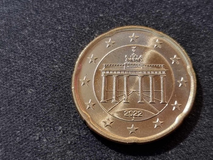  Deutschland 20 Cent 2022 J STG   