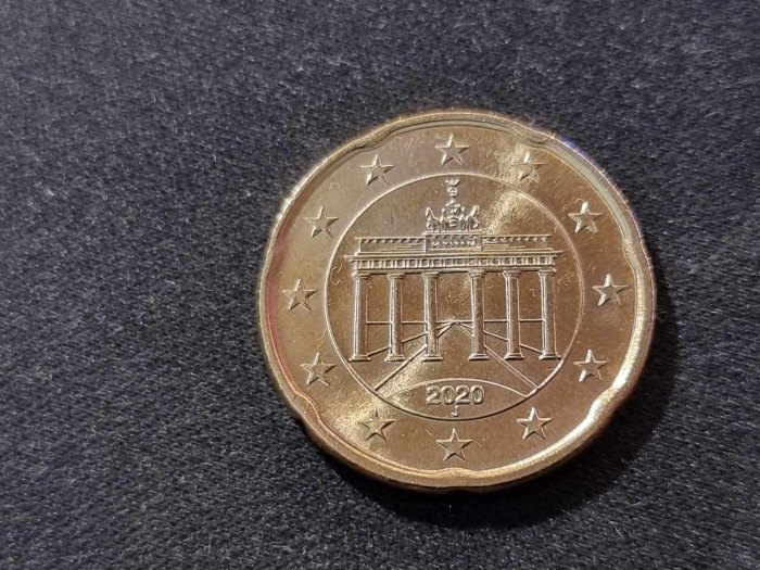  Deutschland 20 Cent 2020 J STG   