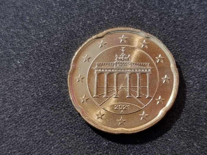  Deutschland 20 Cent 2021 A STG   